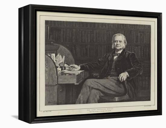 The Late Professor Huxley-John Collier-Framed Premier Image Canvas