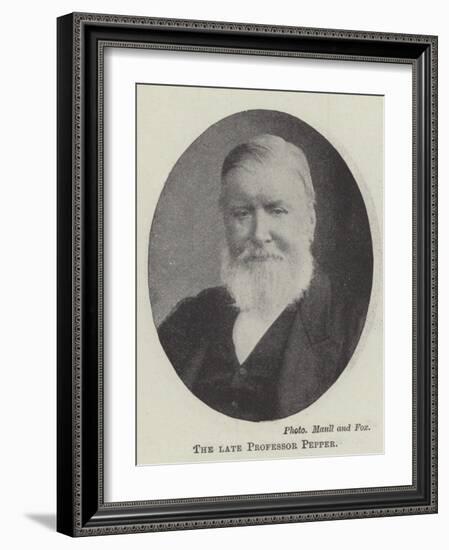 The Late Professor Pepper-null-Framed Giclee Print