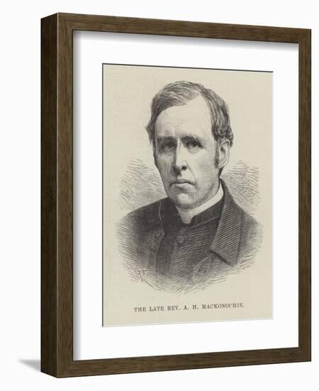 The Late Reverend a H Mackonochie-null-Framed Giclee Print