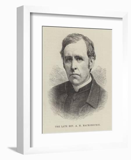 The Late Reverend a H Mackonochie-null-Framed Giclee Print