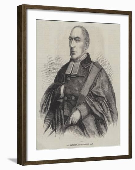 The Late Reverend George Croly-null-Framed Giclee Print