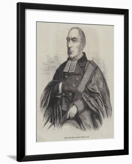 The Late Reverend George Croly-null-Framed Giclee Print