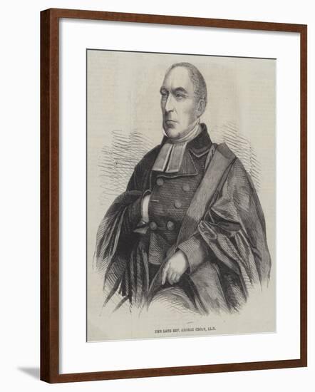 The Late Reverend George Croly-null-Framed Giclee Print