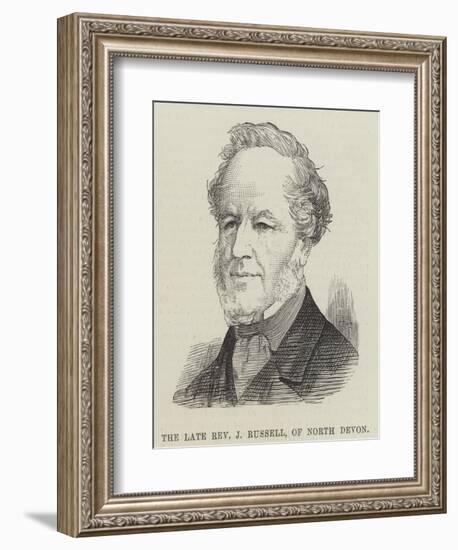 The Late Reverend J Russell, of North Devon-null-Framed Giclee Print