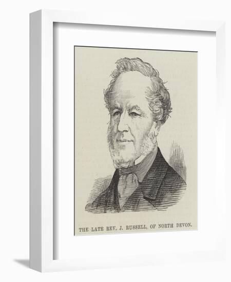 The Late Reverend J Russell, of North Devon-null-Framed Giclee Print