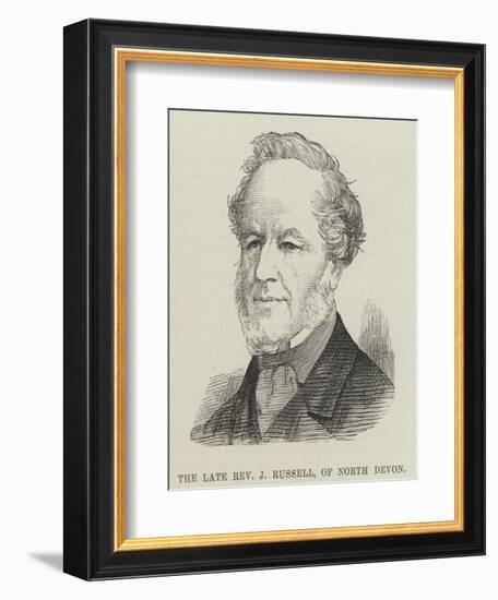 The Late Reverend J Russell, of North Devon-null-Framed Giclee Print