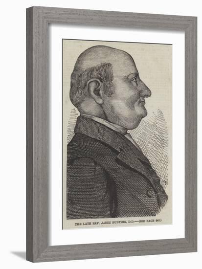 The Late Reverend Jabez Bunting-null-Framed Giclee Print