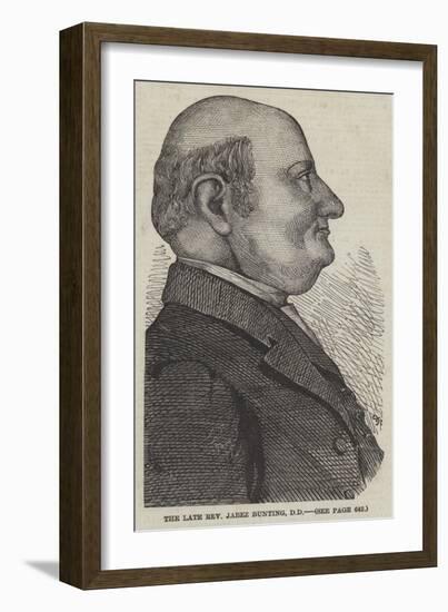 The Late Reverend Jabez Bunting-null-Framed Giclee Print