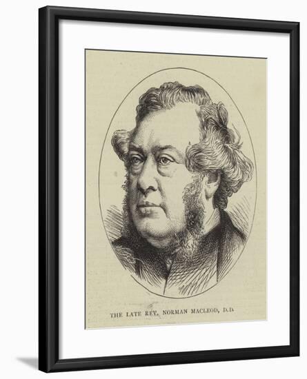 The Late Reverend Norman Macleod-null-Framed Giclee Print