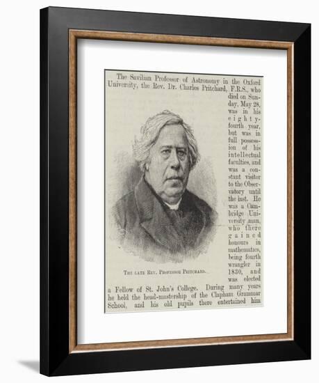 The Late Reverend Professor Pritchard-null-Framed Giclee Print