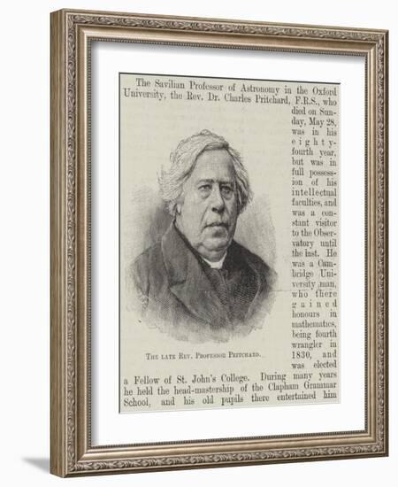 The Late Reverend Professor Pritchard-null-Framed Giclee Print