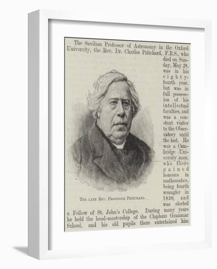 The Late Reverend Professor Pritchard-null-Framed Giclee Print