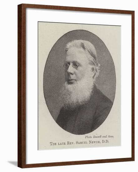 The Late Reverend Samuel Newth-null-Framed Giclee Print