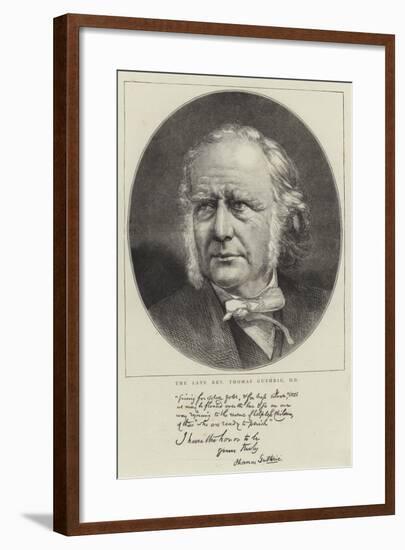 The Late Reverend Thomas Guthrie-null-Framed Giclee Print