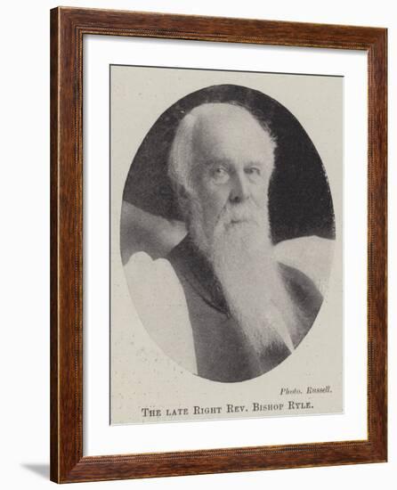 The Late Right Reverend Bishop Ryle-null-Framed Giclee Print