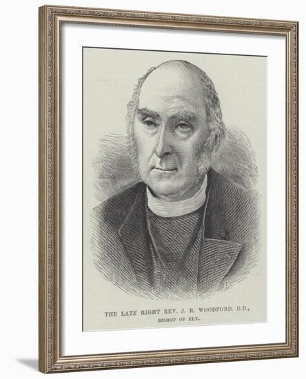 The Late Right Reverend J R Woodford, Dd, Bishop of Ely-null-Framed Giclee Print