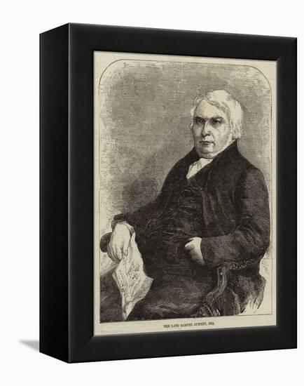 The Late Samuel Gurney, Esquire-null-Framed Premier Image Canvas