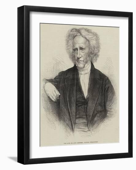 The Late Sir John Herschel, Natural Philosopher-null-Framed Giclee Print