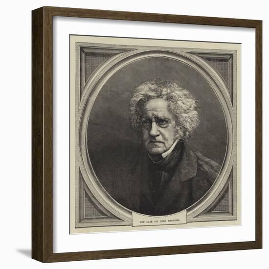 The Late Sir John Herschel-null-Framed Giclee Print