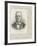 The Late Sir William Cusins-null-Framed Giclee Print