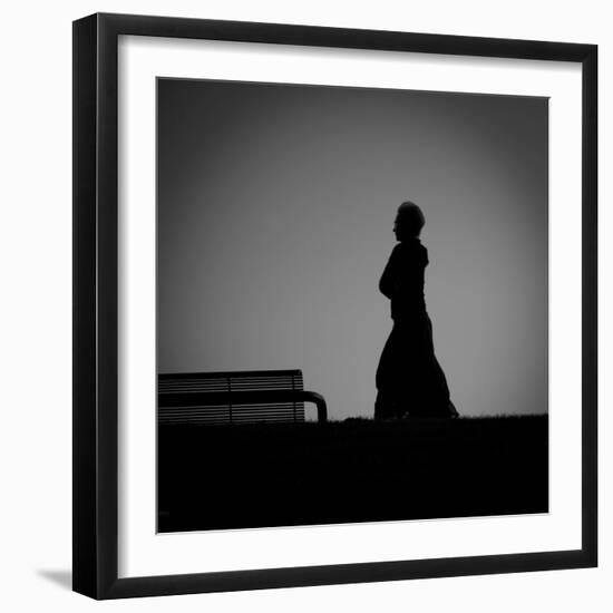 The Late Walk-Sharon Wish-Framed Photographic Print