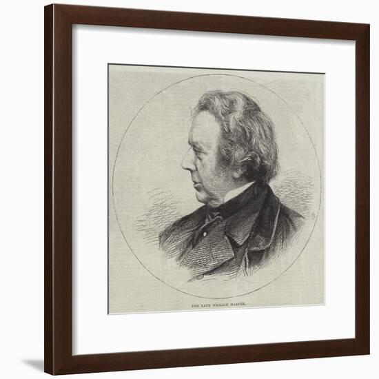 The Late William Harvey-null-Framed Giclee Print