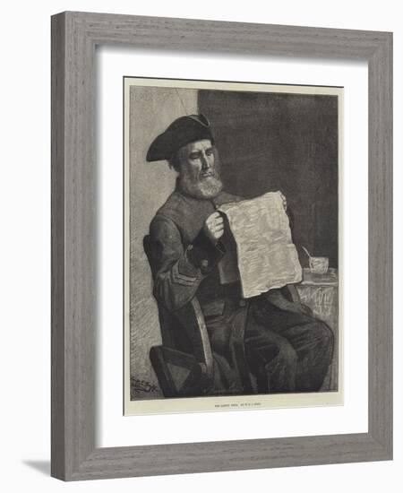 The Latest News-W. Fyfe-Framed Giclee Print