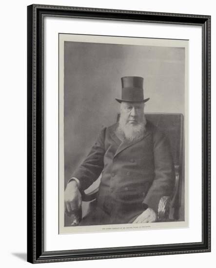 The Latest Portrait of Mr Kruger, Taken at the Hague-null-Framed Giclee Print