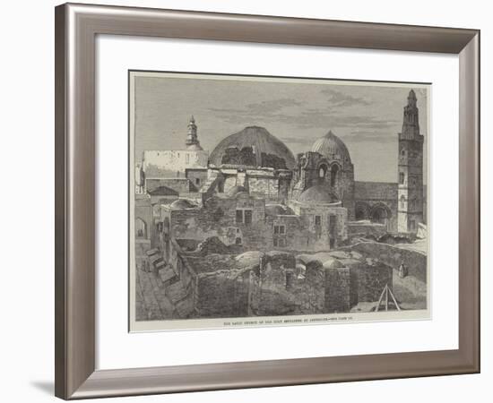 The Latin Church of the Holy Sepulchre at Jerusalem-null-Framed Giclee Print