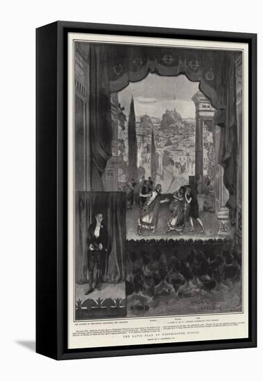 The Latin Play at Westminster School-William Hatherell-Framed Premier Image Canvas