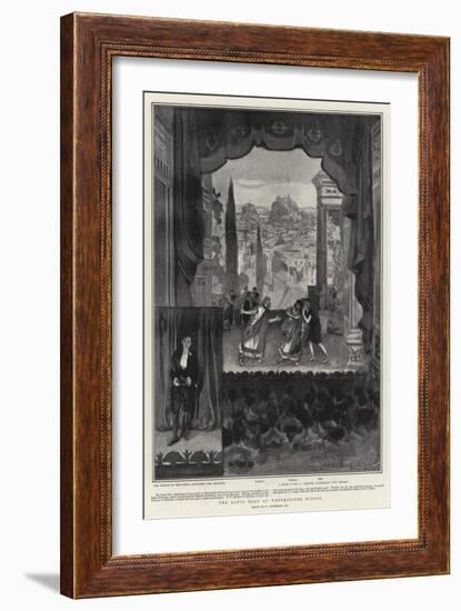 The Latin Play at Westminster School-William Hatherell-Framed Giclee Print