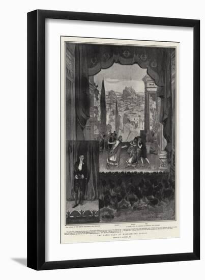 The Latin Play at Westminster School-William Hatherell-Framed Giclee Print