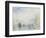 The Lauerzersee with Schwyz and the Mythen, early 1840's-JMW Turner-Framed Giclee Print