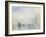 The Lauerzersee with Schwyz and the Mythen, early 1840's-JMW Turner-Framed Giclee Print