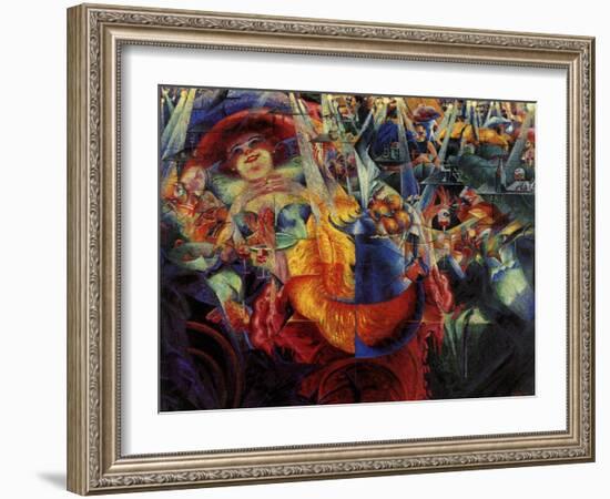 The Laugh-Umberto Boccioni-Framed Giclee Print