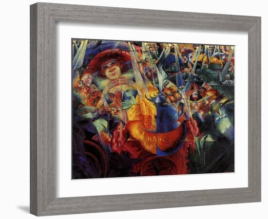 The Laugh-Umberto Boccioni-Framed Giclee Print