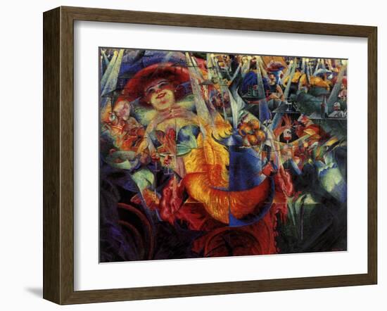 The Laugh-Umberto Boccioni-Framed Giclee Print