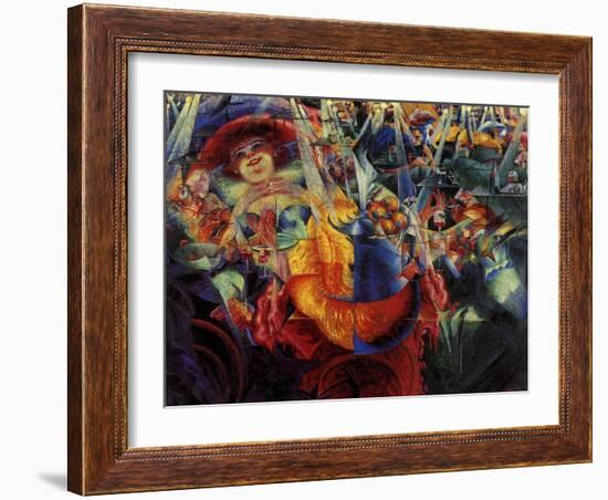 The Laugh-Umberto Boccioni-Framed Giclee Print
