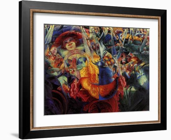 The Laugh-Umberto Boccioni-Framed Giclee Print