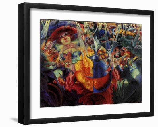 The Laugh-Umberto Boccioni-Framed Giclee Print