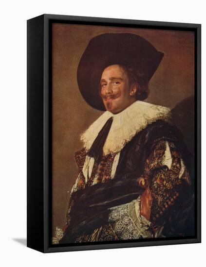 'The Laughing Cavalier', 1624, (c1915)-Frans Hals-Framed Premier Image Canvas