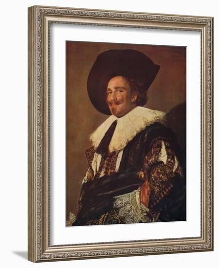 'The Laughing Cavalier', 1624, (c1915)-Frans Hals-Framed Giclee Print