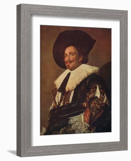 'The Laughing Cavalier', 1624, (c1915)-Frans Hals-Framed Giclee Print