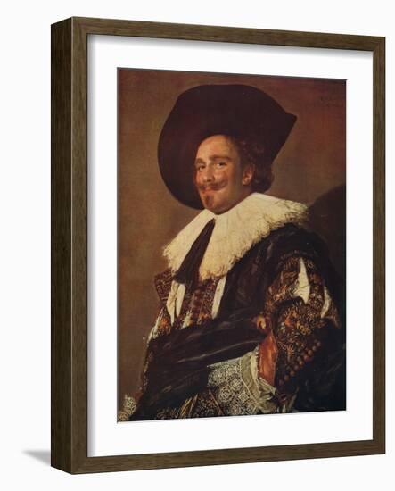 'The Laughing Cavalier', 1624, (c1915)-Frans Hals-Framed Giclee Print