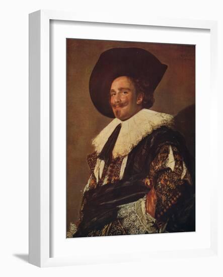 'The Laughing Cavalier', 1624, (c1915)-Frans Hals-Framed Giclee Print