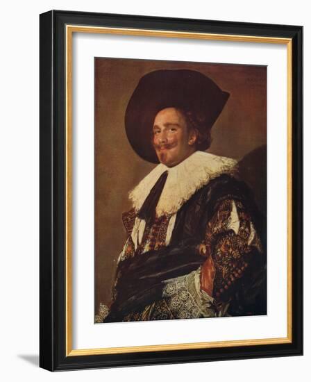 'The Laughing Cavalier', 1624, (c1915)-Frans Hals-Framed Giclee Print