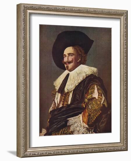 'The Laughing Cavalier', 1624-Frans Hals-Framed Giclee Print