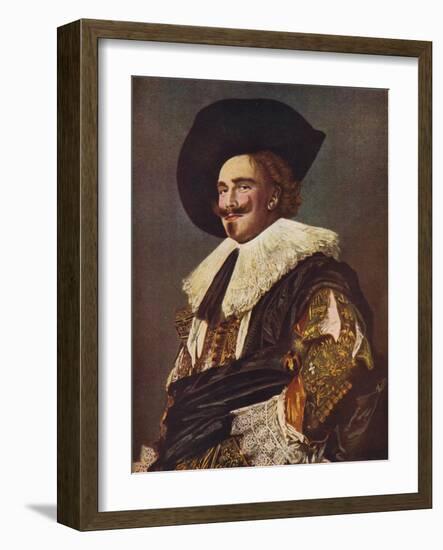 'The Laughing Cavalier', 1624-Frans Hals-Framed Giclee Print