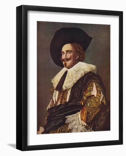 'The Laughing Cavalier', 1624-Frans Hals-Framed Giclee Print