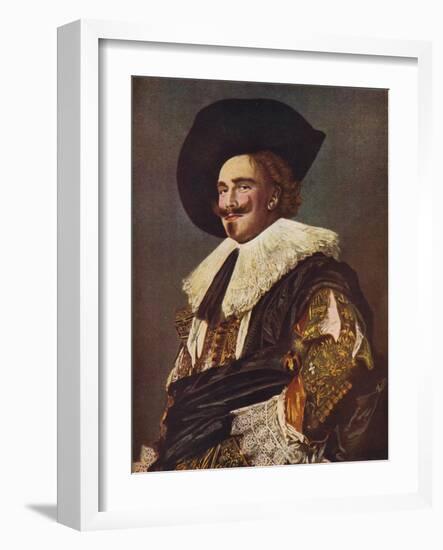 'The Laughing Cavalier', 1624-Frans Hals-Framed Giclee Print